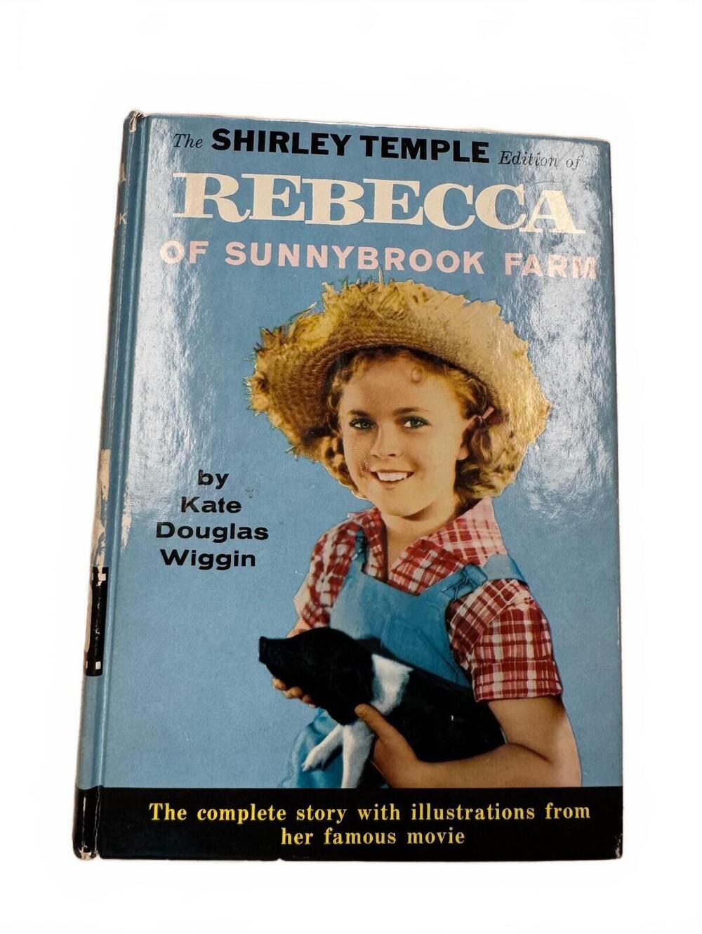 1959 Random House Rebecca of Sunnybrook Farm Shirley Temple Edition Hardcover